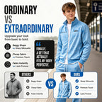Men's Geometric Print Full-Zip Jacket & Pants Set