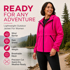 Women's Outdoor Windproof Hooded Jacket