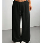 Women's Casual Wide-Leg Sweatpants with Drawstring