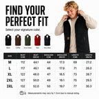 Unisex Winter Plush-Lined Warm Vest