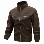 Men's Casual Stand Collar Bomber Jacket