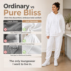 Women's Cozy Hoodie & Jogger Pants 2-Piece Set