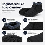 Unisex Winter Warm Non-Slip Waterproof Shoes
