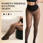 ❄️Form-fitting fleece leggings with a single seam✨Stay warm. Show off your perfect figure💕