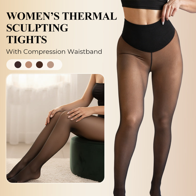 ❄️Form-fitting fleece leggings with a single seam✨Stay warm. Show off your perfect figure💕