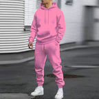 Men's Casual Hoodie & Sweatpants 2-Piece Set