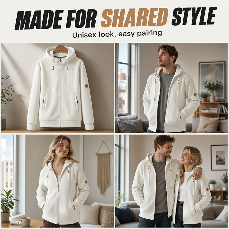 Unisex Ultra-Warm Sherpa Hoodie