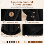 🌸Hot Sale🧥 Women's Plus Size Fleece Hooded Coat – M-4XL & Six Colors | Comfortable & Long-Lasting, Easy to Style ✨