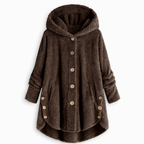 🌸Hot Sale🧥 Women's Plus Size Fleece Hooded Coat – M-4XL & Six Colors | Comfortable & Long-Lasting, Easy to Style ✨