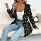 🐆Reversible Design, Two Looks in One🧥 Women's Reversible Leopard Print Hooded Jacket – Reversible & Leopard Print ✨