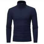 Men's Slim Fit Mock Turtleneck Top