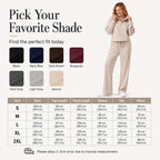 Women's Half-Zip Lapel Top and Wide-Leg Pants Set