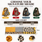 🧣 Versatile Lightweight Leopard Print Shawl Scarf 🐆✨ – 50% OFF | 30-Day Money-Back Guarantee