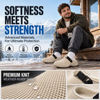 Men's Winter Warm Plush-Lined Slippers