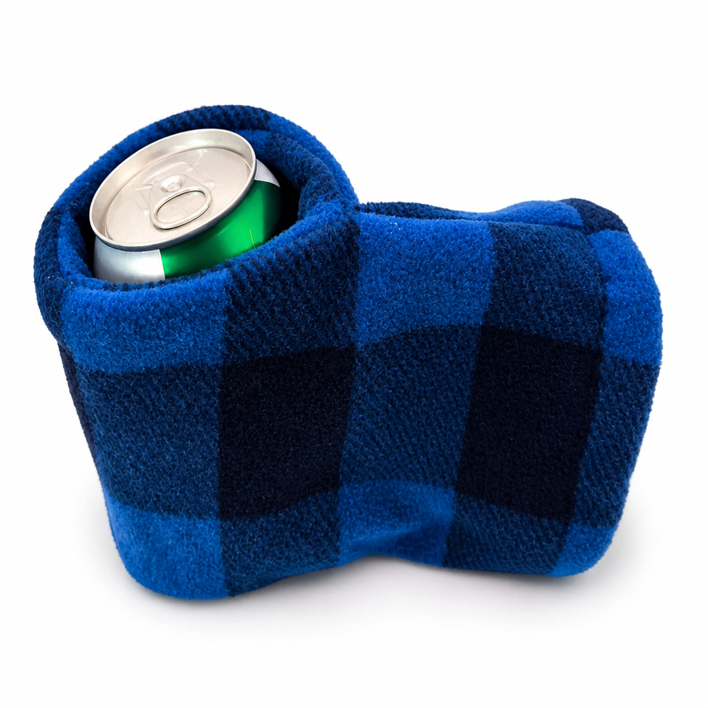 Knit Beer Mitt Drinking Glove for Holding Beer Bottles and Cans