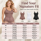 Women's Plus Size Tummy Control Bodysuit Shapewear
