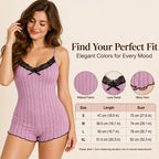 🦋 Women's Butterfly Back Lace Romper – Elegant, Flattering & Comfortable Nightwear✨ – 50% OFF | 30-Day Money-Back Guarantee