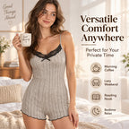 🦋 Women's Butterfly Back Lace Romper – Elegant, Flattering & Comfortable Nightwear✨ – 50% OFF | 30-Day Money-Back Guarantee