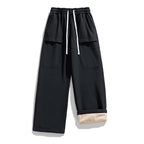 Men's Waterproof Plush-Lined Cargo Pants