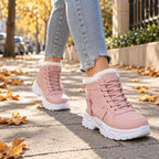 Women's Winter Warm Plush-Lined Ankle Boots