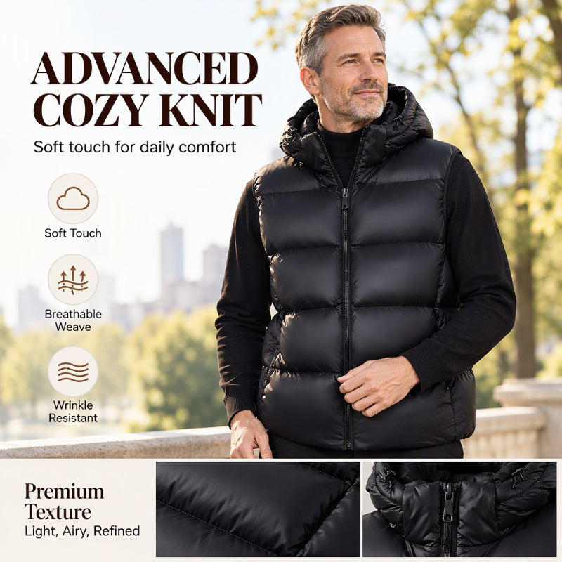 Hot Sale 50% OFF🔥Men's Lightweight Thermal Hooded Vest