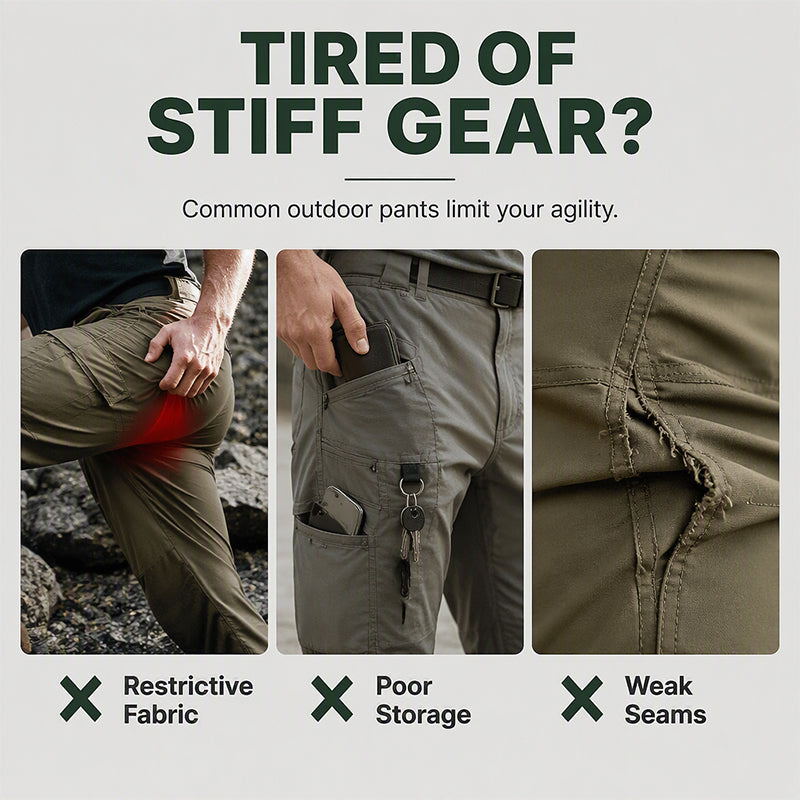 🔥Free Shipping✈️Men's Outdoor Stretch Cargo Pants