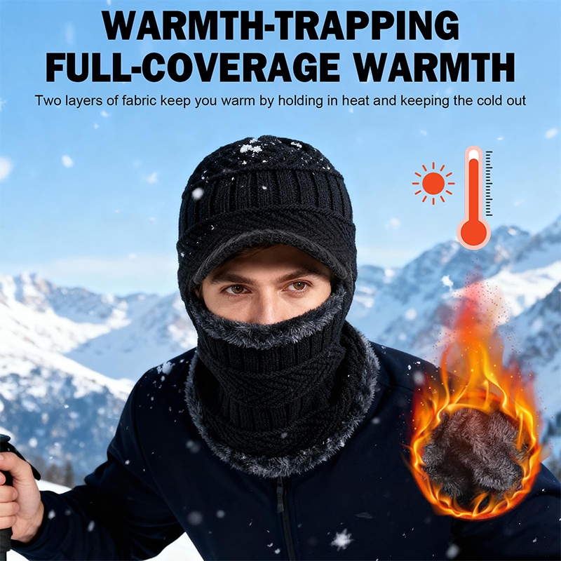 ❄️ 3-in-1 Winter Balaclava – Insulated Hood with Protective Goggles ✨ | 30-Day Money-Back Guarantee