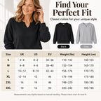 💖Black Friday Mega Deal – 50% off!💖 Women's Casual Split V-Neck Sweatshirt