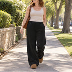 🔥 New Arrival – 50% OFF Now! 👖 Women's Cozy Soft Wide-Leg Pants ✨ ultra-soft fabric, loose wide leg, comfy casual trousers