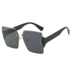 Women's Fashion Frameless Square Sunglasses
