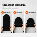 Men Warm Knitted Balaclava Hat Windproof Winter Beanie Cap and Cold Weather Face Mask Hood £8.90 Regular price£17.80Sale price  50 % OFF