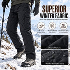 🏂 Men's Winter Plush-Lined Cargo Pants