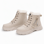 Women Winter Snow Boots Warm Plush Lined Thick High Top Ankle Boots