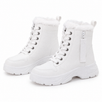 Women Winter Snow Boots Warm Plush Lined Thick High Top Ankle Boots