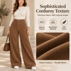 🍁 Women's Casual Corduroy Wide-Leg Pants