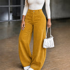 🍁 Women's Casual Corduroy Wide-Leg Pants