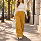 🍁 Women's Casual Corduroy Wide-Leg Pants