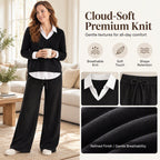 ☕️ Women's Casual Cozy Knit 3-Piece Set