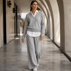 ☕️ Women's Casual Cozy Knit 3-Piece Set