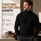 Men's Slim Fit Knit Turtleneck Sweater
