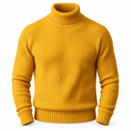 Men's Slim Fit Knit Turtleneck Sweater